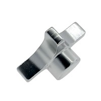 4 Lobed Tapped Aluminum Hand Knobs