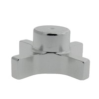 4 Lobed Tapped Aluminum Hand Knobs - 3