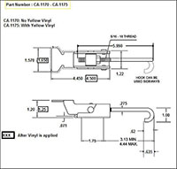 <!-CA-1170 Adjustable Catches - 2->
