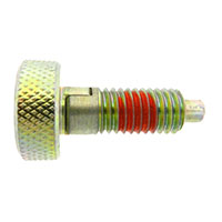 Knurled Knob Locking Nose Retractable Plungers with Nylon Patch