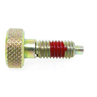Knurled Knob Non-Locking Nose Retractable Plungers with Nylon Patch Knurled Knob Non-Locking Nose Retractable Plungers with Nylon Patch