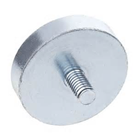 N42 Rare Earth Neodymium Cup Magnets with Male Stud