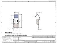 <!-CA-3604 Over-Center Draw Latches Line Drawing->