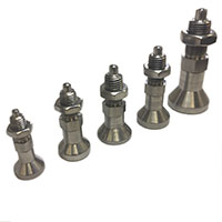 Locking and Non-Locking Stainless Steel Pull Knob Retractable Plungers - 3