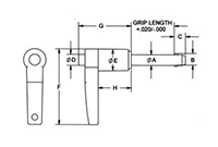 <!-Steel L-Handle Quick Release Pins - 2->