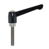 Classic Style Metric Zinc Adjustable Handles with Stainless Steel Stud Insert