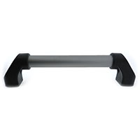 Black Anodized Aluminum Tube Handles Black Anodized Aluminum Tube Handles
