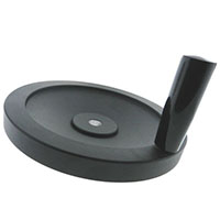 Aluminum Dished Handwheels with Revolving Handle Aluminum Dished Handwheels with Revolving Handle