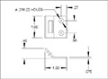 <!-SK-4000 Latch Strikes Line Drawing->