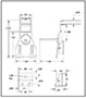 <!-LL-1052 Wing Turns-Link Locks Line Drawing->