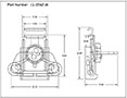 <!-LL-2342 Wing Turns-Link Locks Line Drawing->