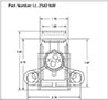 <!-LL-2342NW Wing Turns-Link Locks Line Drawing->