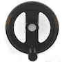 2 Spoke Nylon Handwheels with Folding Handle - 3