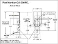 <!-CA-2501XL and CA-2501XLS Adjustable Tension Latches - 2->