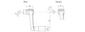 <!- Plastic Crank Handles Line Diagram->