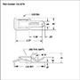 <!-CA-2275 Lockable Draw Latches Looped Bail with Slight Bend - 2->