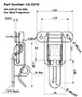 <!-CA-2270 Lockable Draw Latches with Straight Loop Bail - 2->