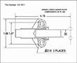 <!-CA-1011 Tension Draw Latches with Long Hook - 2 ->