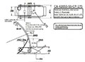<!-CA-4205HDS Draw Latches Kick Back Spring Line Drawing->