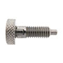 Knurled Knob Locking Nose Retractable Plungers without Nylon Patch