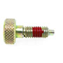 Knurled Knob Non-Locking Nose Retractable Plungers with Nylon Patch