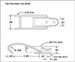 <!-CA-2044 Over-Center Draw Latches with Hooked Loop Bail - 2->