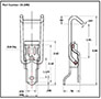 <!-CA-2052 Over-Center Draw Latches with Long Hook Bail - 2->