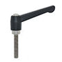 Classic Style Metric Plastic Adjustable Handles with Stainless Steel Stud Insert